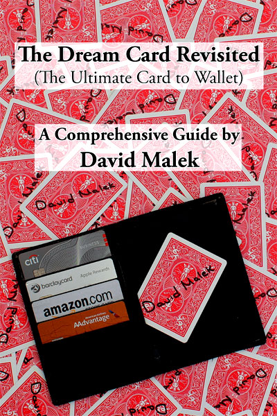 Dream Card, david Malek, Card to Wallet,